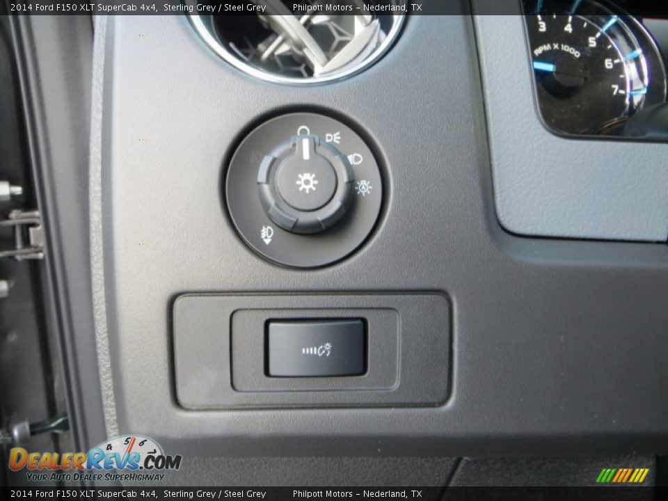 2014 Ford F150 XLT SuperCab 4x4 Sterling Grey / Steel Grey Photo #36