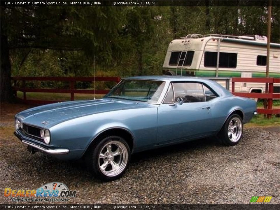 Front 3/4 View of 1967 Chevrolet Camaro Sport Coupe Photo #1