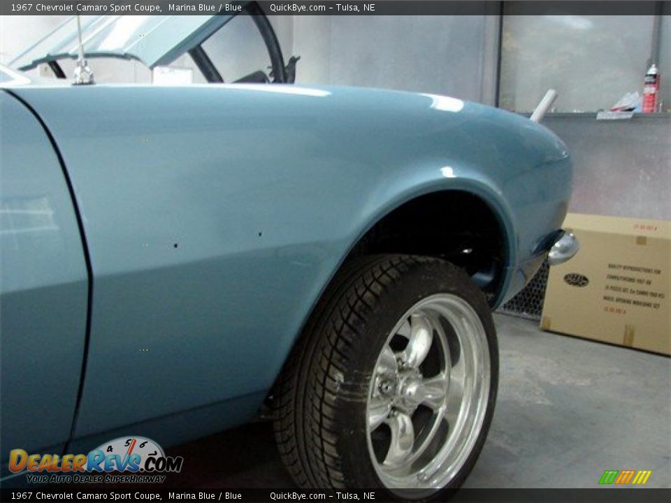 1967 Chevrolet Camaro Sport Coupe Marina Blue / Blue Photo #18