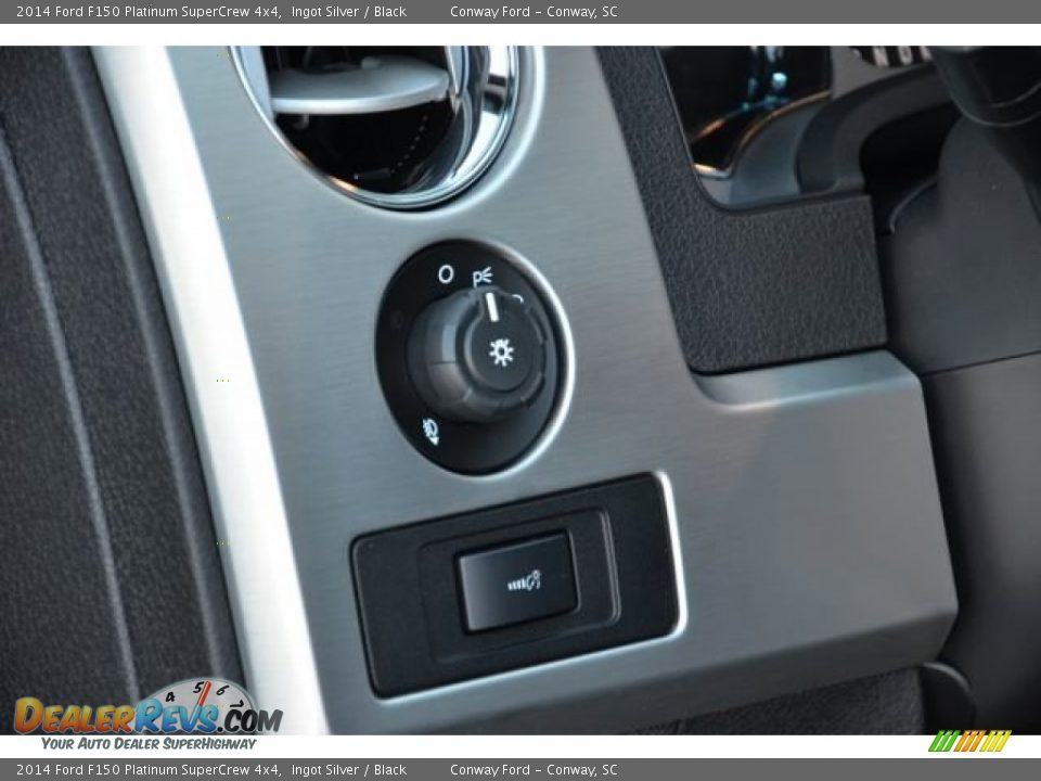 2014 Ford F150 Platinum SuperCrew 4x4 Ingot Silver / Black Photo #25