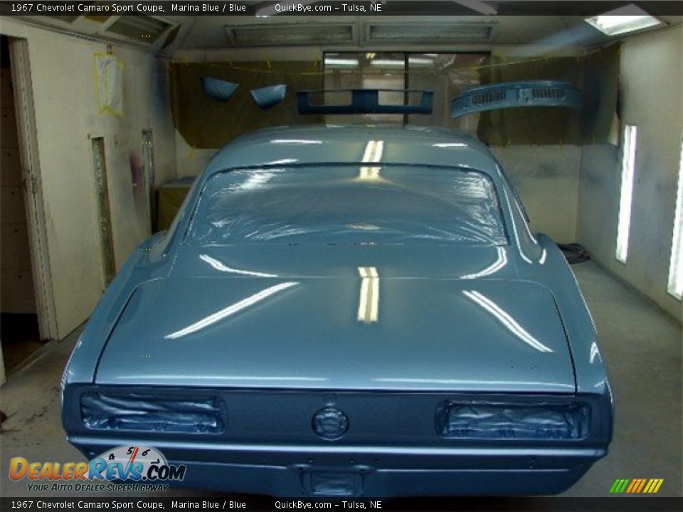 1967 Chevrolet Camaro Sport Coupe Marina Blue / Blue Photo #24
