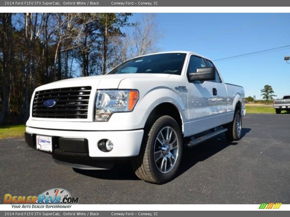 2014 Ford F150 STX SuperCab Oxford White / Black Photo #1