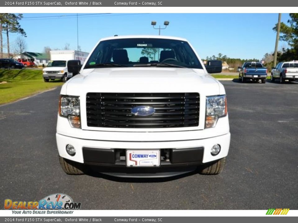2014 Ford F150 STX SuperCab Oxford White / Black Photo #2