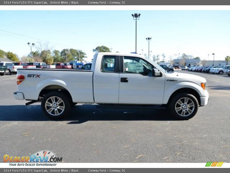 2014 Ford F150 STX SuperCab Oxford White / Black Photo #4