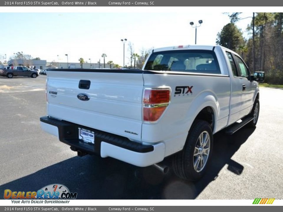2014 Ford F150 STX SuperCab Oxford White / Black Photo #6