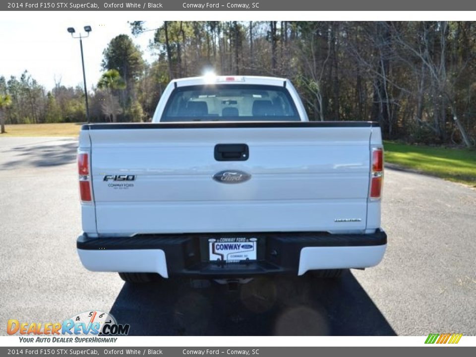 2014 Ford F150 STX SuperCab Oxford White / Black Photo #7