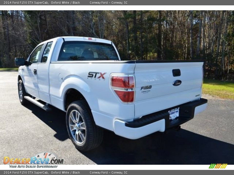2014 Ford F150 STX SuperCab Oxford White / Black Photo #8
