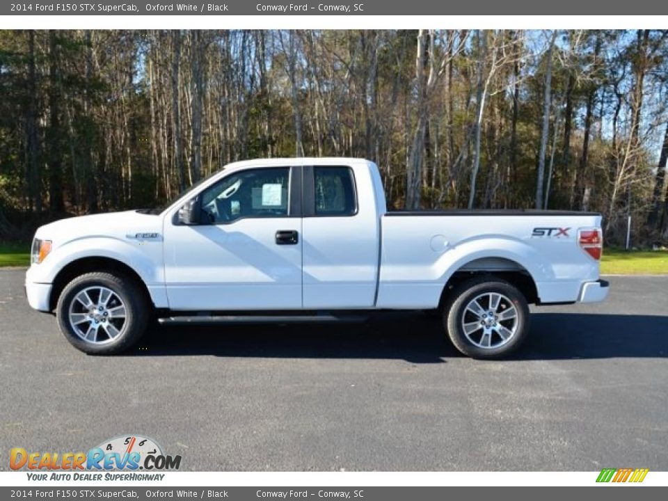 2014 Ford F150 STX SuperCab Oxford White / Black Photo #9