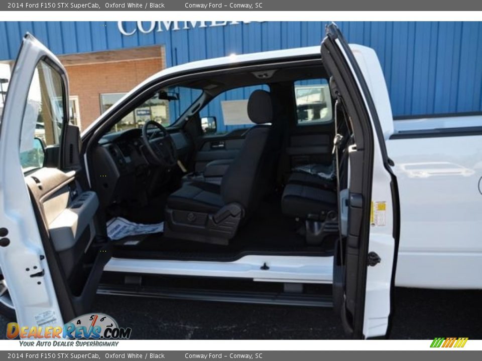 2014 Ford F150 STX SuperCab Oxford White / Black Photo #12