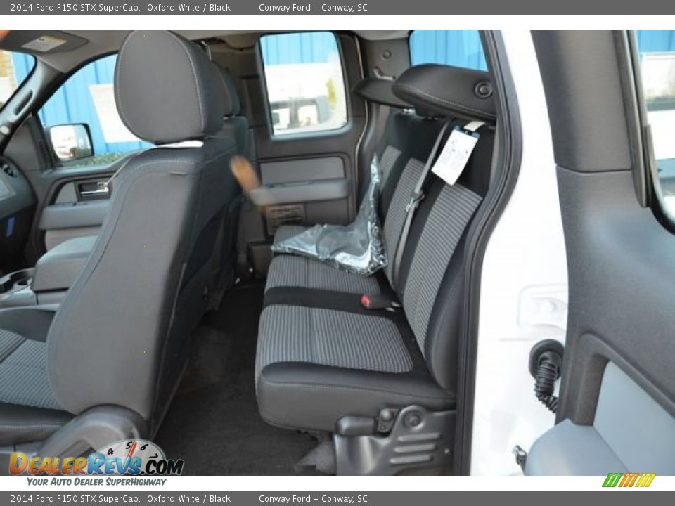 2014 Ford F150 STX SuperCab Oxford White / Black Photo #13