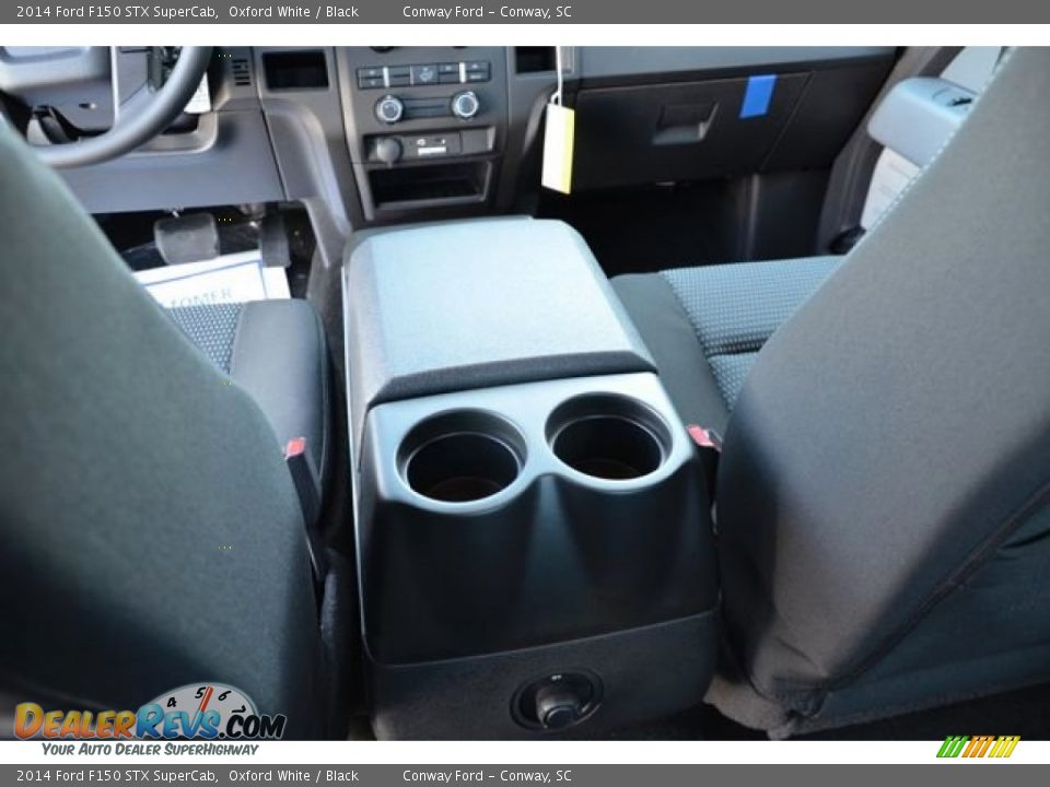 2014 Ford F150 STX SuperCab Oxford White / Black Photo #14