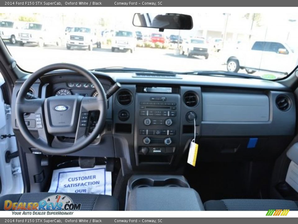 2014 Ford F150 STX SuperCab Oxford White / Black Photo #15