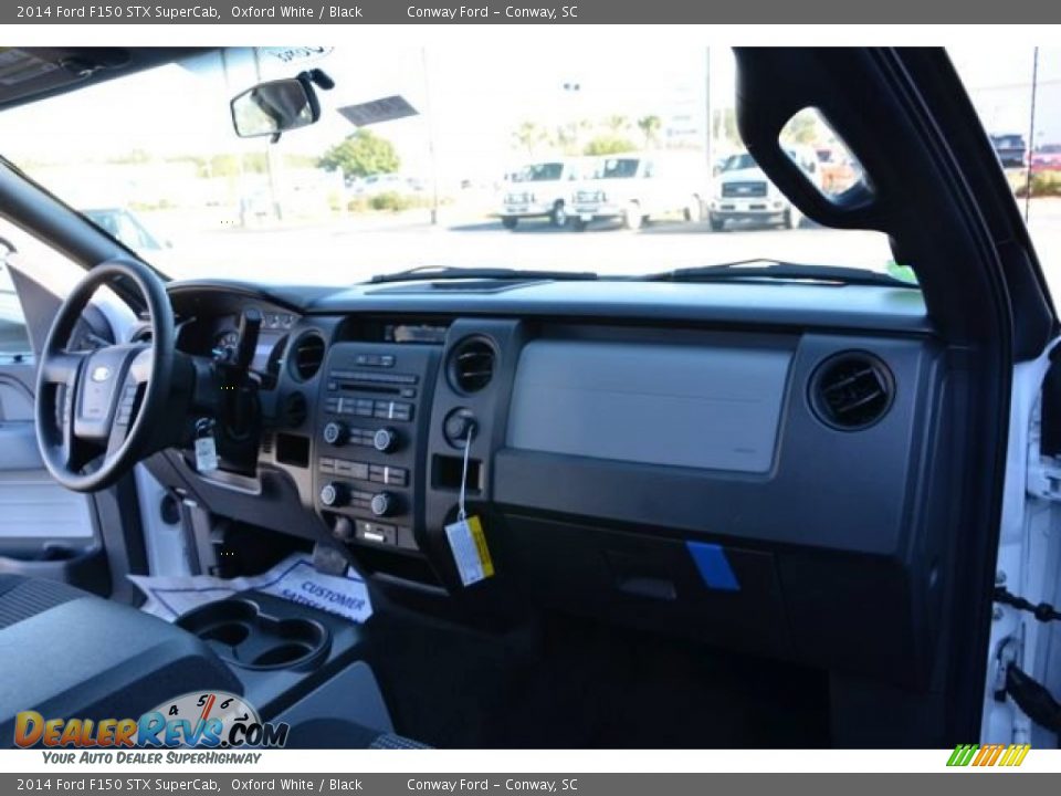 2014 Ford F150 STX SuperCab Oxford White / Black Photo #18