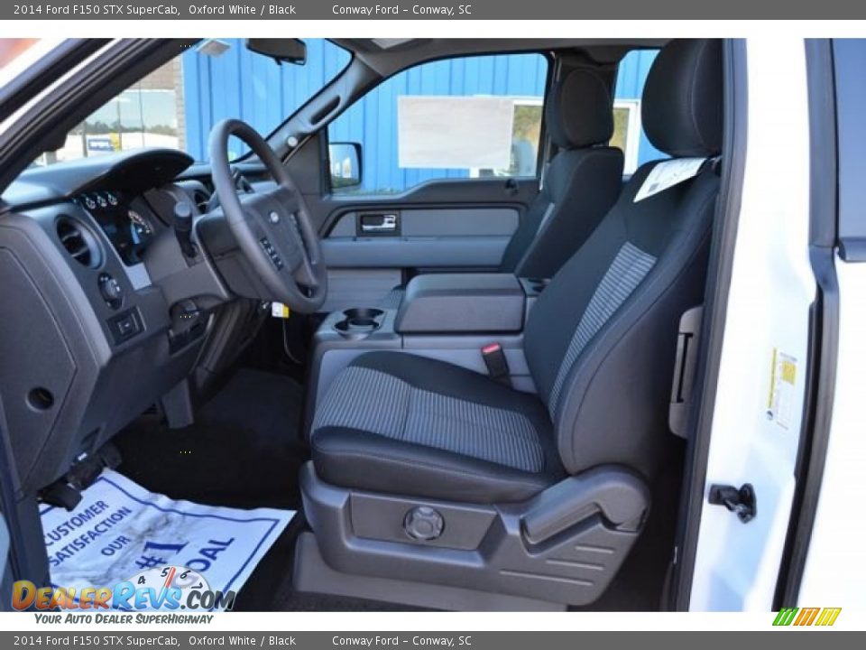 2014 Ford F150 STX SuperCab Oxford White / Black Photo #19
