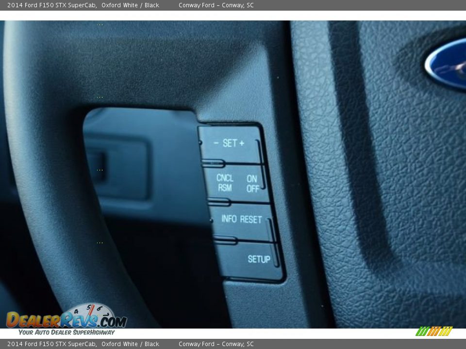 2014 Ford F150 STX SuperCab Oxford White / Black Photo #24