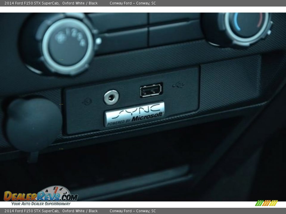 2014 Ford F150 STX SuperCab Oxford White / Black Photo #28