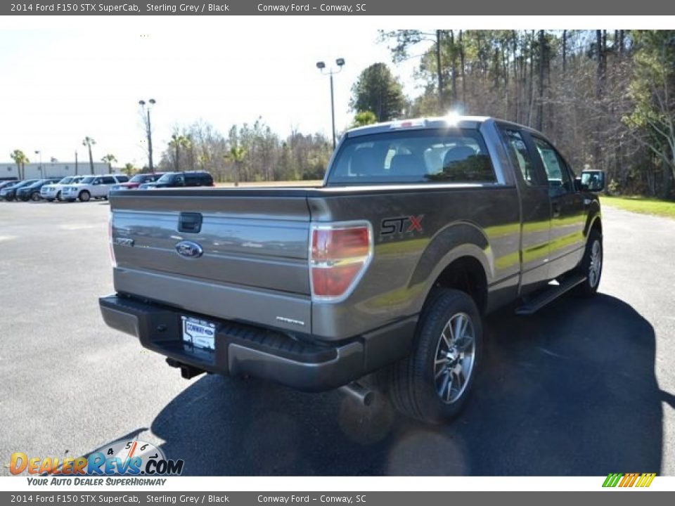 2014 Ford F150 STX SuperCab Sterling Grey / Black Photo #5