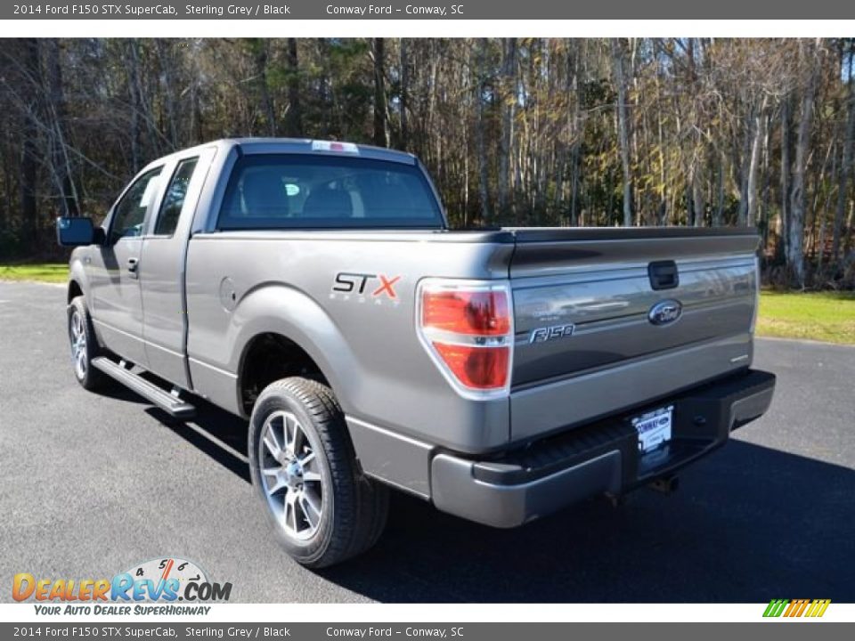 2014 Ford F150 STX SuperCab Sterling Grey / Black Photo #8