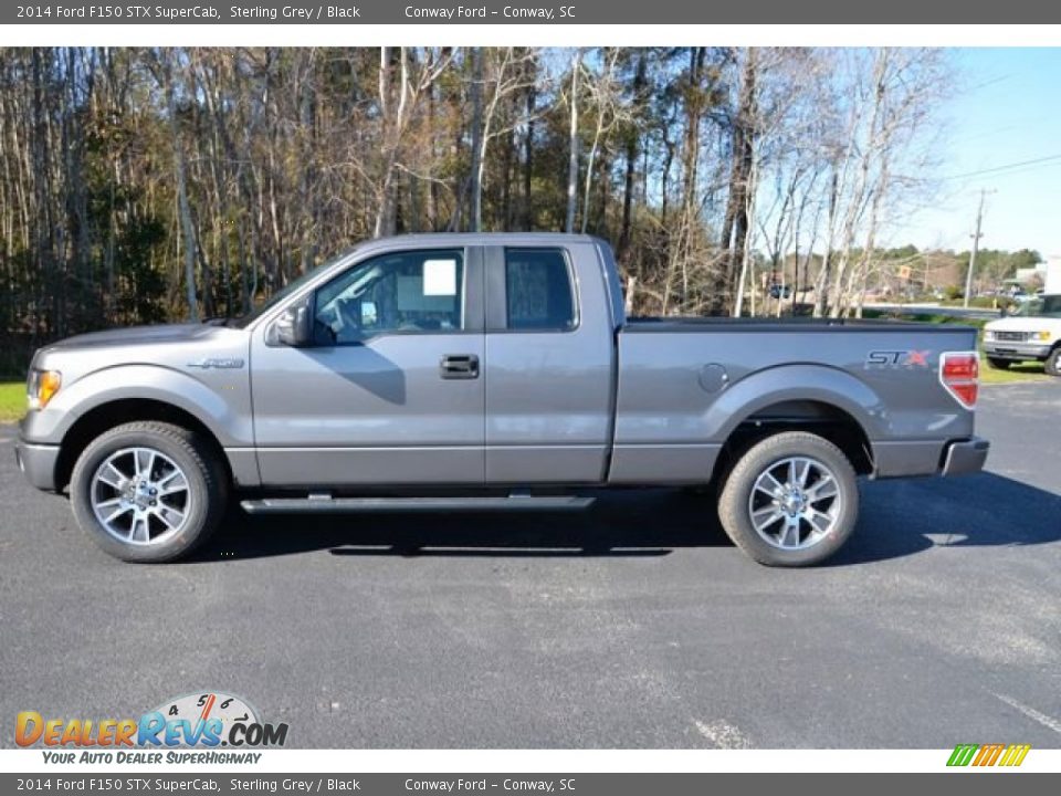 Sterling Grey 2014 Ford F150 STX SuperCab Photo #9