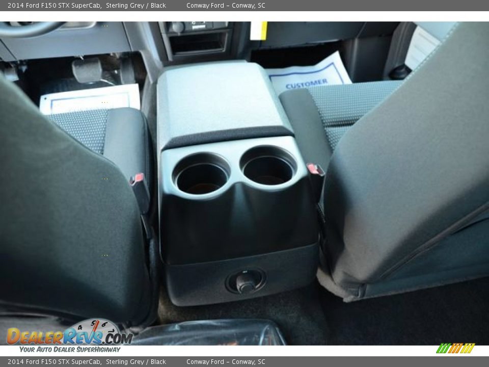 2014 Ford F150 STX SuperCab Sterling Grey / Black Photo #13