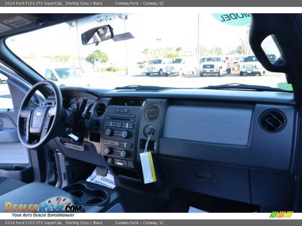 2014 Ford F150 STX SuperCab Sterling Grey / Black Photo #16