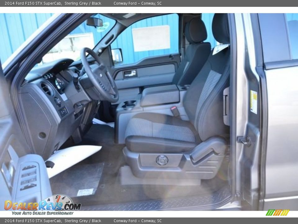 2014 Ford F150 STX SuperCab Sterling Grey / Black Photo #18