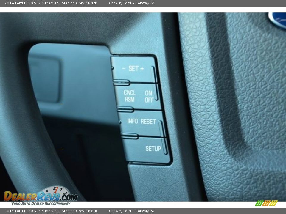 2014 Ford F150 STX SuperCab Sterling Grey / Black Photo #23
