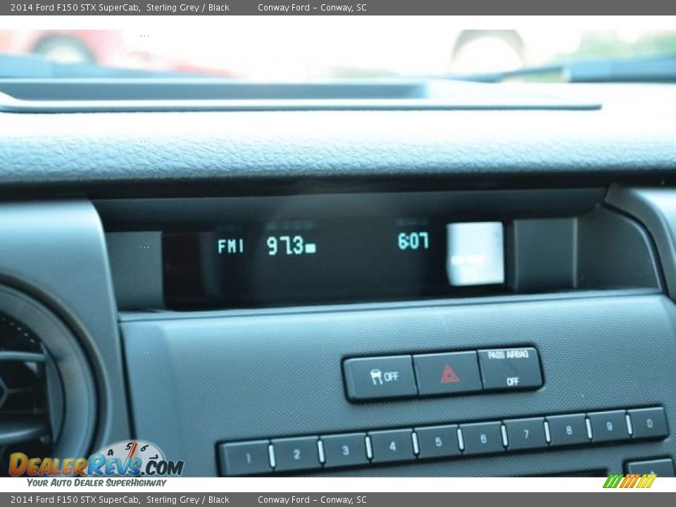 2014 Ford F150 STX SuperCab Sterling Grey / Black Photo #25