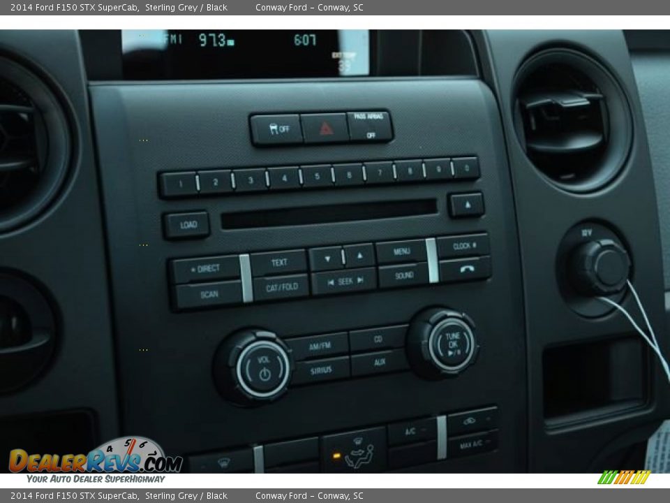 2014 Ford F150 STX SuperCab Sterling Grey / Black Photo #26