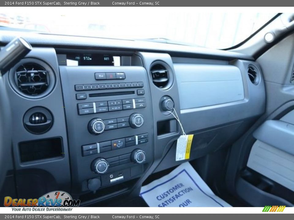 2014 Ford F150 STX SuperCab Sterling Grey / Black Photo #28