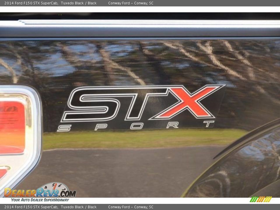 2014 Ford F150 STX SuperCab Tuxedo Black / Black Photo #5