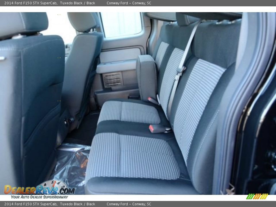 Rear Seat of 2014 Ford F150 STX SuperCab Photo #13