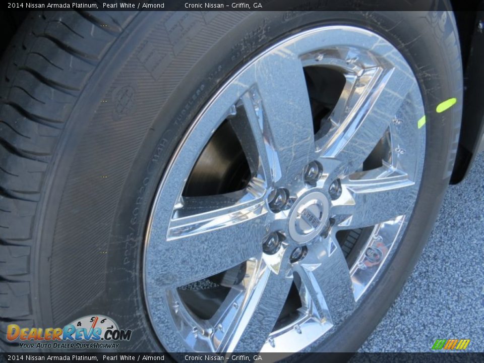 2014 Nissan Armada Platinum Wheel Photo #9