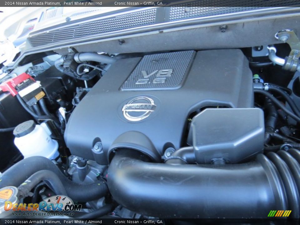 2014 Nissan Armada Platinum 5.6 Liter DOHC 32-Valve CVTCS V8 Engine Photo #13