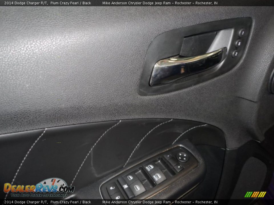 2014 Dodge Charger R/T Plum Crazy Pearl / Black Photo #10