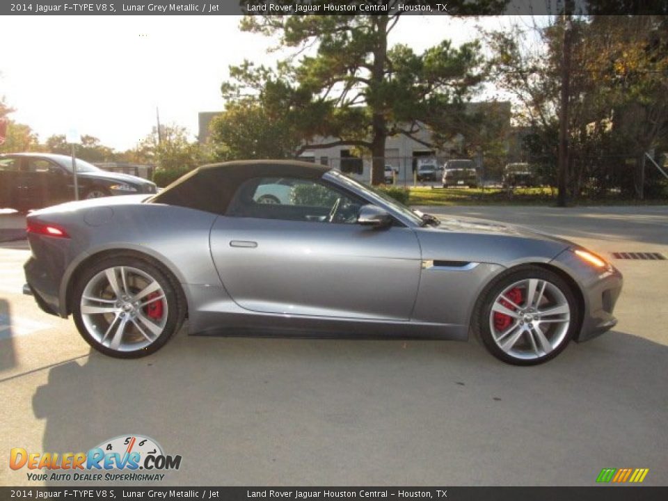 Lunar Grey Metallic 2014 Jaguar F-TYPE V8 S Photo #11