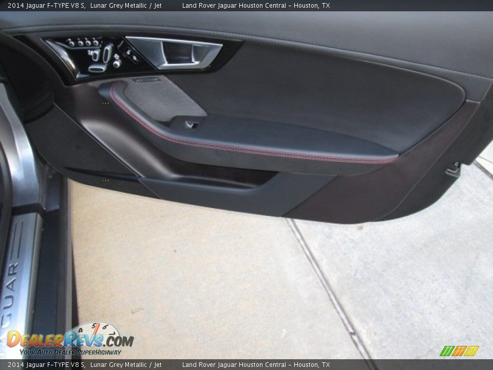 2014 Jaguar F-TYPE V8 S Lunar Grey Metallic / Jet Photo #15