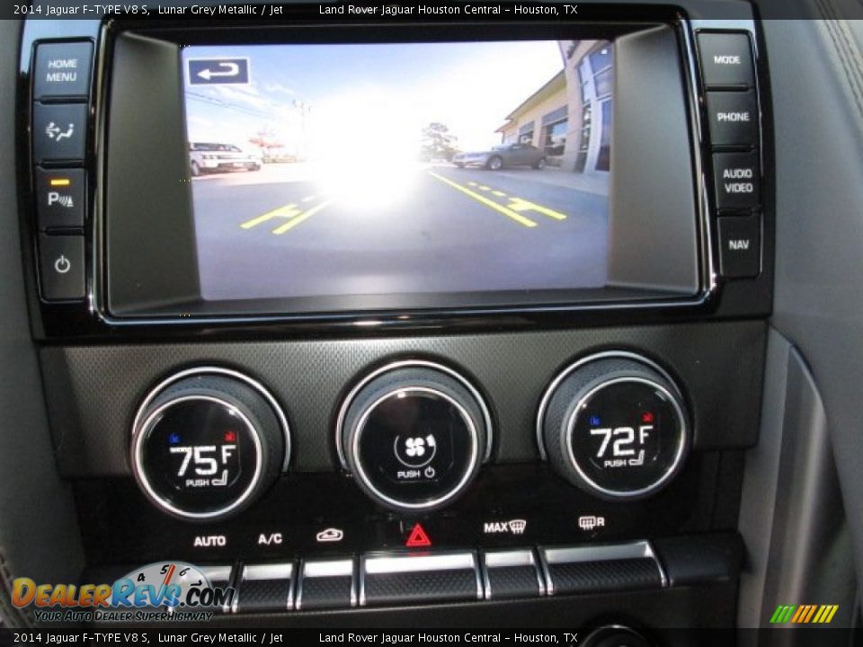 2014 Jaguar F-TYPE V8 S Lunar Grey Metallic / Jet Photo #16