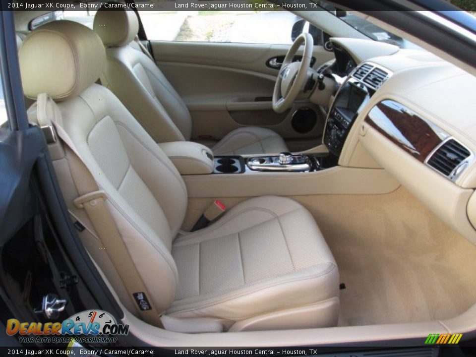 Front Seat of 2014 Jaguar XK Coupe Photo #4