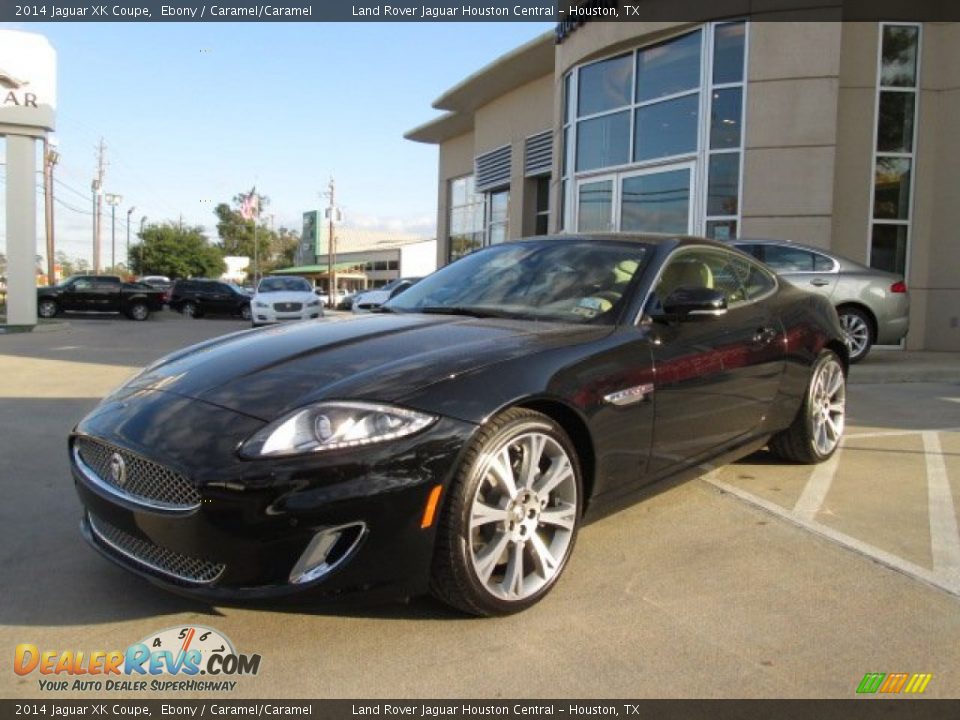Front 3/4 View of 2014 Jaguar XK Coupe Photo #5