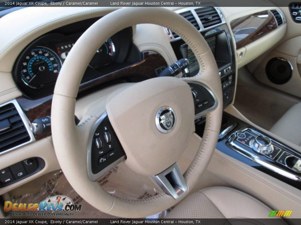 2014 Jaguar XK Coupe Steering Wheel Photo #18