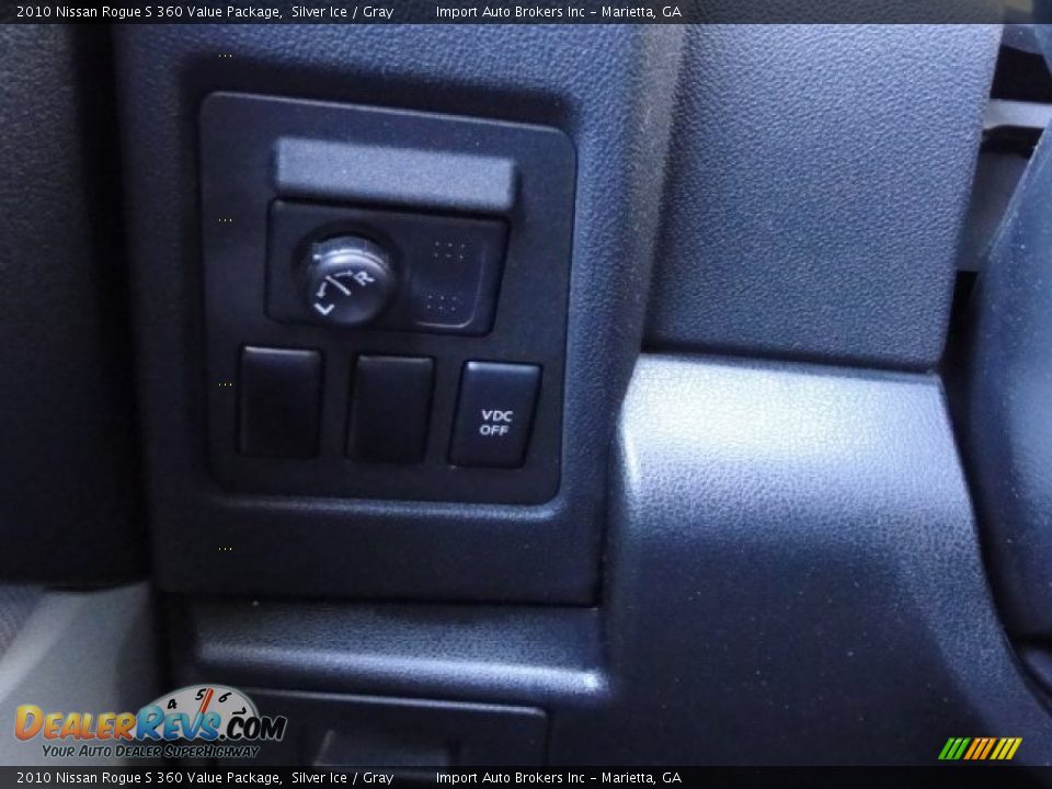 2010 Nissan Rogue S 360 Value Package Silver Ice / Gray Photo #20