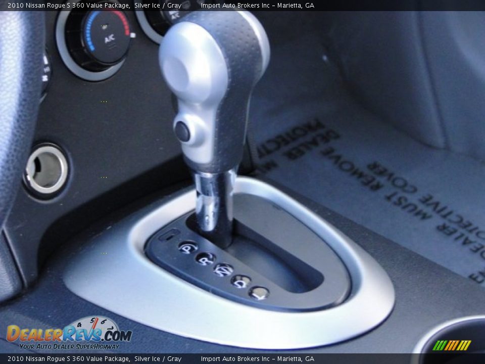 2010 Nissan Rogue S 360 Value Package Silver Ice / Gray Photo #21
