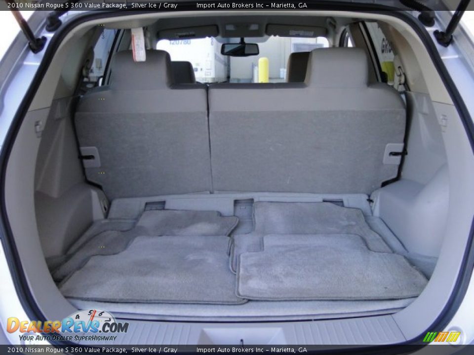 2010 Nissan Rogue S 360 Value Package Silver Ice / Gray Photo #23