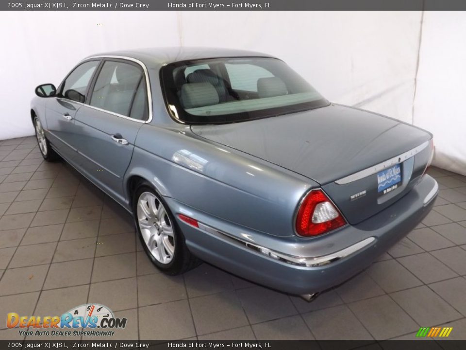 2005 Jaguar XJ XJ8 L Zircon Metallic / Dove Grey Photo #6