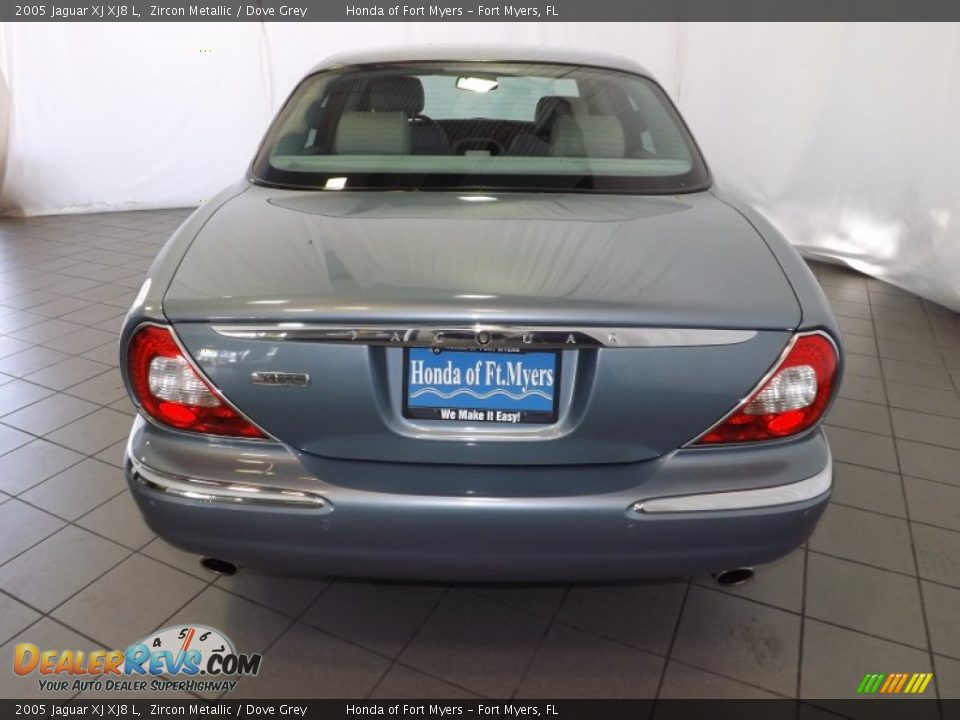 2005 Jaguar XJ XJ8 L Zircon Metallic / Dove Grey Photo #7