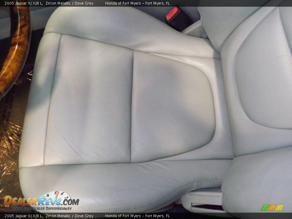 2005 Jaguar XJ XJ8 L Zircon Metallic / Dove Grey Photo #13
