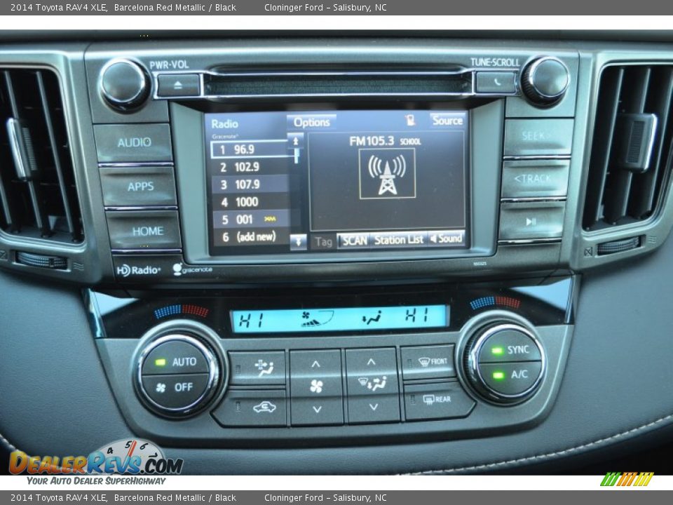 Controls of 2014 Toyota RAV4 XLE Photo #12