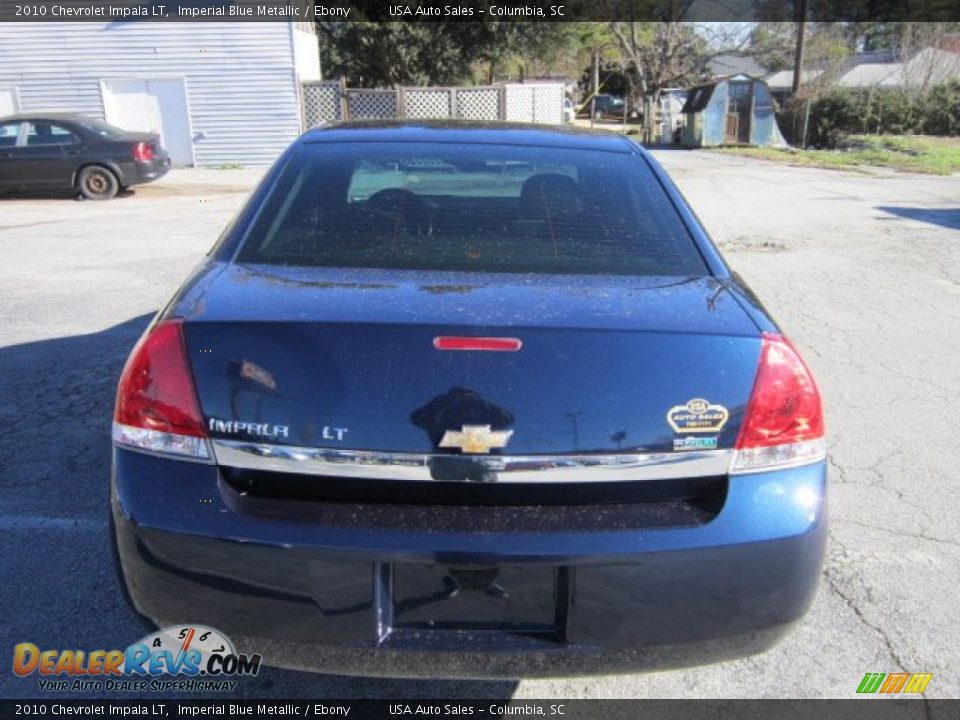 2010 Chevrolet Impala LT Imperial Blue Metallic / Ebony Photo #3