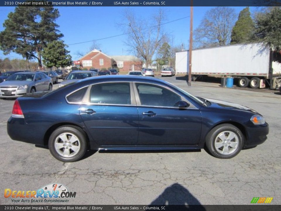 2010 Chevrolet Impala LT Imperial Blue Metallic / Ebony Photo #4